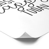 Happy Today Inspirerend Quote Happiness Mindset Poster (Hoek)