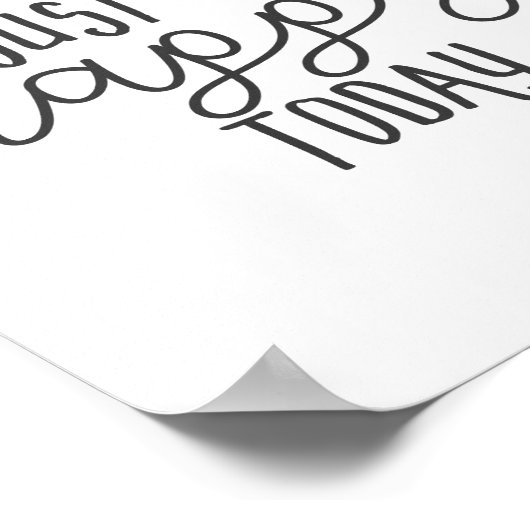 Happy Today Inspirerend Quote Happiness Mindset Poster (Hoek)