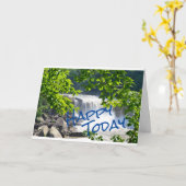 Happy Today-Wenskaart Kaart (Gele Bloem)