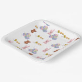 Happy Toddler Birthday Papieren Bordje (Gebogen)