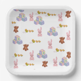 Happy Toddler Birthday  Papieren Bordje