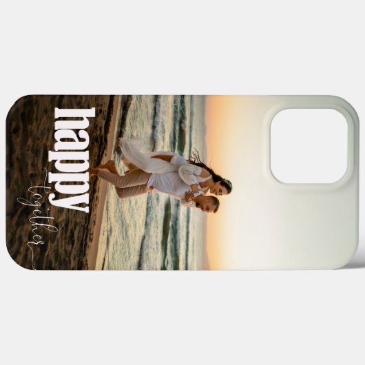 Happy Together Wordart Case-Mate iPhone Case (Achterkant (horizontaal))