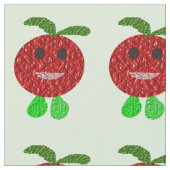 Happy Tomato Craft Fabric Stof (Close Up)