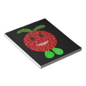 Happy Tomato-laptop Notitieblok (Schuin)