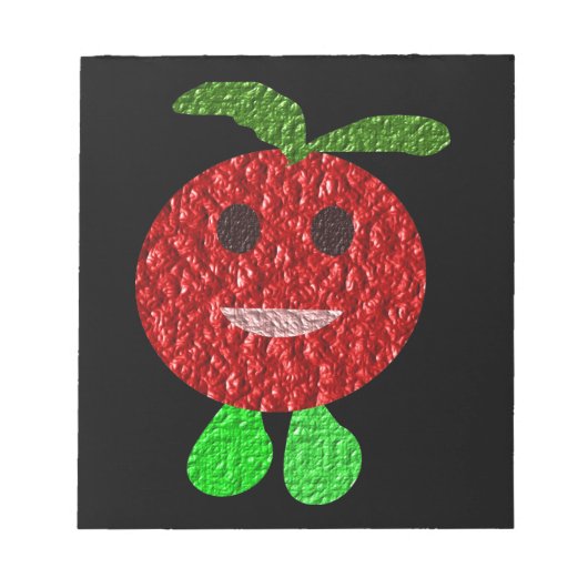 Happy Tomato-laptop Notitieblok (Voorkant)