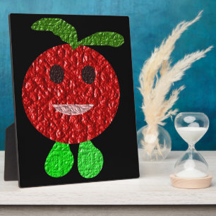 Happy Tomato Plaque Fotoplaat