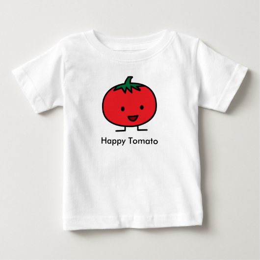 Happy Tomato Red Vegetable Fruit (Voorkant)