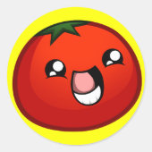 Happy Tomato Sticker (Voorkant)