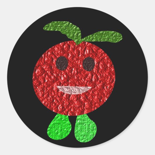 Happy Tomato Sticker (Voorkant)