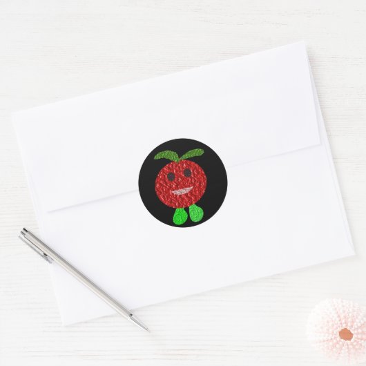Happy Tomato Sticker (Envelop)