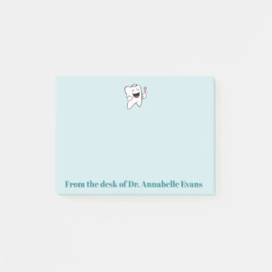 Happy Tooth en Brush Post-it® Notes
