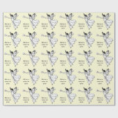 Happy Tooth Fairy Day Cadeaupapier (Vlak)