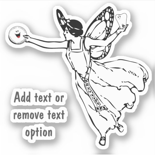 Happy Tooth Fairy Day Sticker (Voorkant)