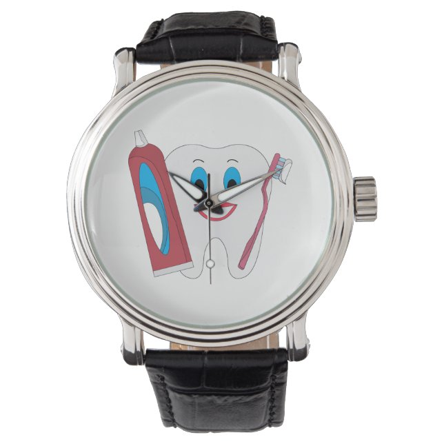 Happy Tooth Horloge (Voorkant)
