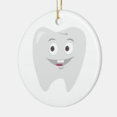 Happy Tooth Keramisch Ornament (Links)