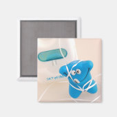 Happy Tooth Magneet (Voorkant / Achterkant)
