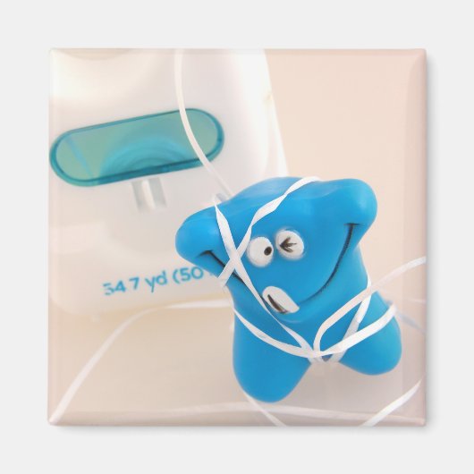 Happy Tooth Magneet (Voorkant)