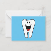 Happy Tooth Notitiekaartje (Voorkant)