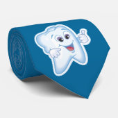 Happy Tooth Stropdas (Opgerold)