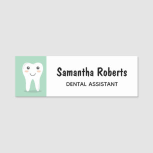 Happy Tooth tandassistent Naamplaatje