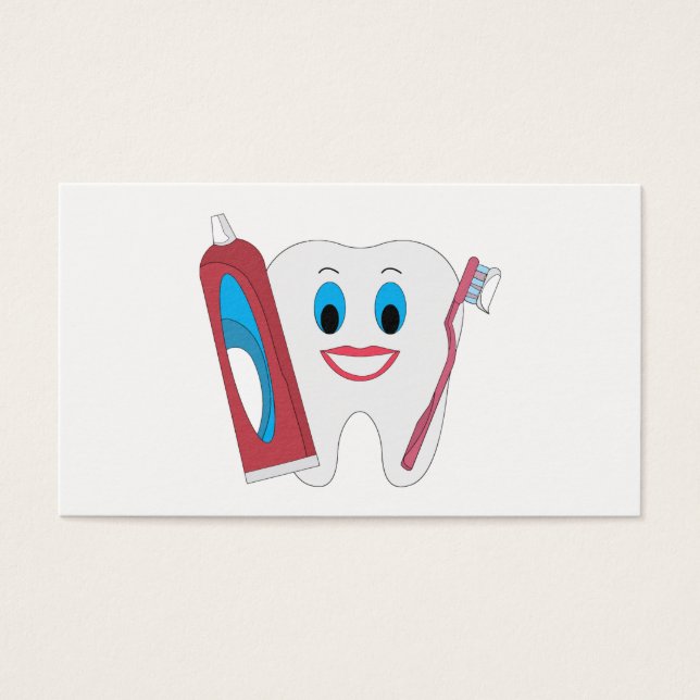 Happy Tooth Visitekaartje (Voorkant)