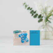 Happy Tooth Visitekaartje Afsprakenkaartje (Staand voorkant)