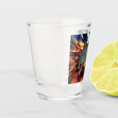 Happy Tortoise Shot Glass Glas (Links)