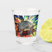 Happy Tortoise Shot Glass Shot Glas (Voorkant)