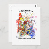 Happy Town #160203 Briefkaart (Voorkant / Achterkant)