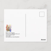 Happy Town #160203 Briefkaart (Achterkant)