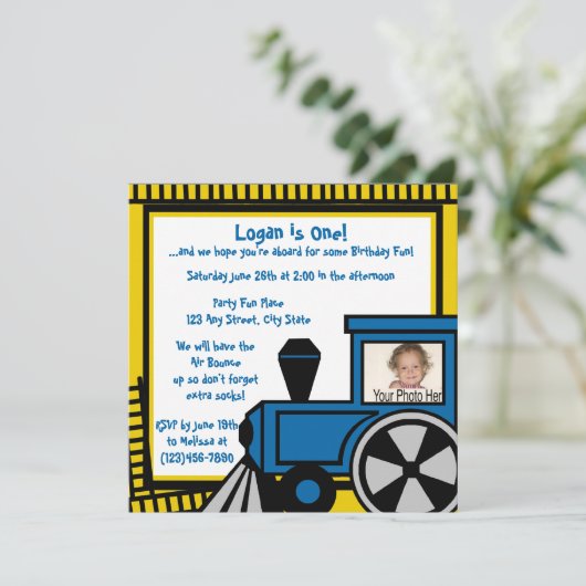 Happy Tracks Railroad Kaart (Staand voorkant)