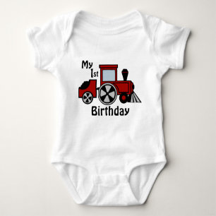 Happy Tracks / rode trein motor Romper