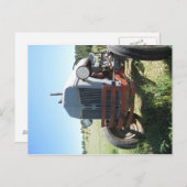 Happy Tractor. Briefkaart (Voorkant / Achterkant)