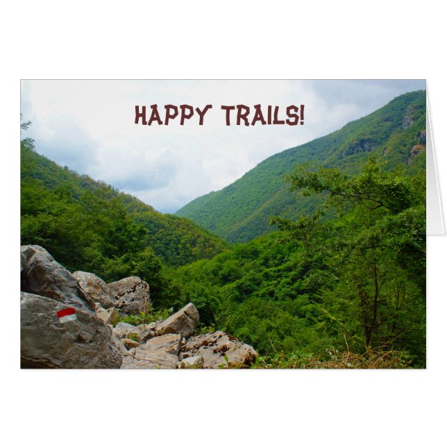 Happy Trails! (Voorkant Horizontaal)