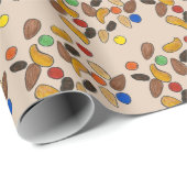 Happy Trails Camping Wandelen Buiten Trail Mix Cadeaupapier (Rol Hoek)