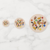 Happy Trails Camping Wandelen Buiten Trail Mix Confetti (Voorkanten)