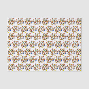 Happy Trails Camping Wandelen Buiten Trail Mix Tissuepapier