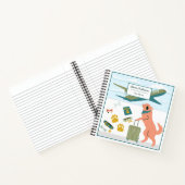 Happy Trails Dog Airlines Travel Notitieboek (Binnen)