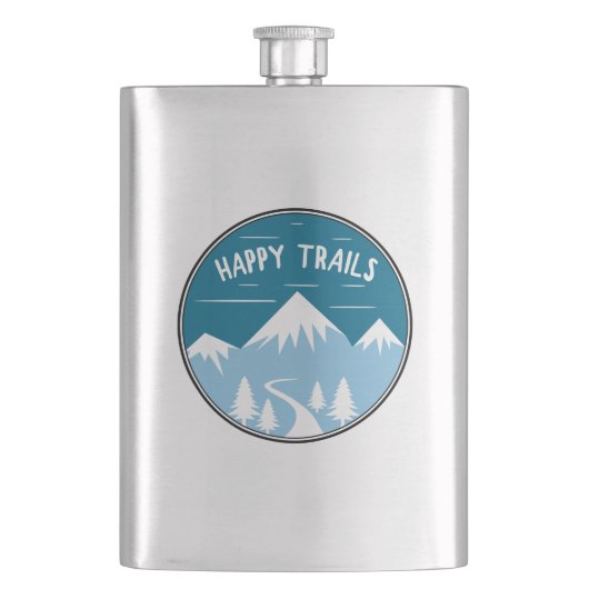 Happy Trails Hiking Flacon (Voorkant)