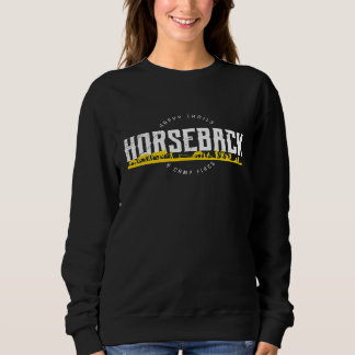 Happy Trails Horseback kampvuren noodlijdende camp Trui