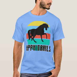 HAPPY TRAILS Paard T-shirt