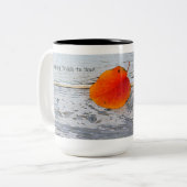 Happy Trails voor jou Tweekleurige Koffiemok (Voorkant links)