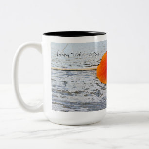 Happy Trails voor jou Tweekleurige Koffiemok