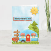 Happy Trails voor u Camping Kaart (Voorkant)