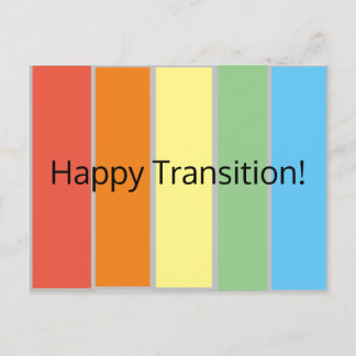 Happy Transition Briefkaart