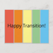 Happy Transition Briefkaart (Voorkant)