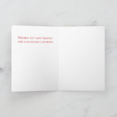 Happy Travels Gevouwen Wenskaart Kaart (Binnen)