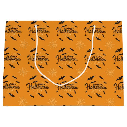 Happy Treasure Halloween Gift Bag Groot Cadeauzakje (Voorkant)