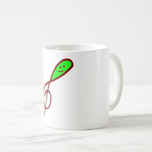 Happy Treble Clef Mok (Voorkant rechts)