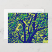 Happy tree briefkaart (Voorkant / Achterkant)